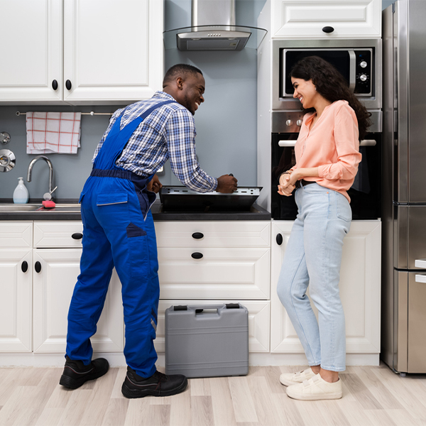 can you provide an estimate for cooktop repair before beginning any work in Galveston Indiana